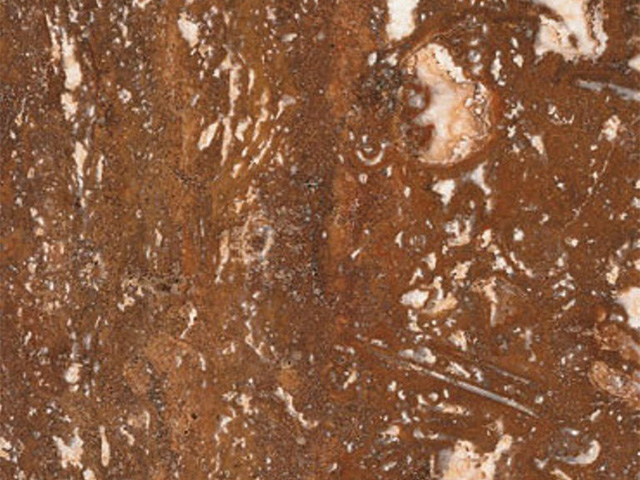 Đá Travertine Brown Rosso