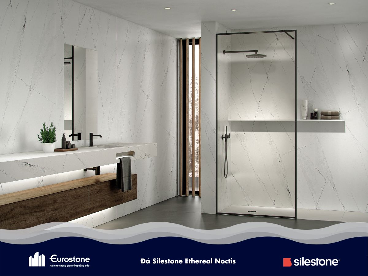 Silestone ốp phòng tắm
