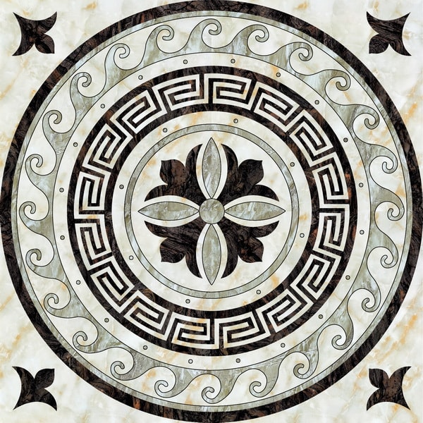 Đá hoa văn vuông 019