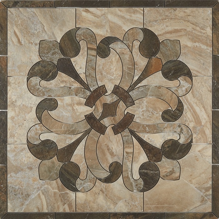 Đá hoa văn vuông 023