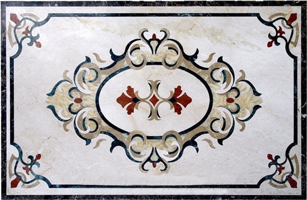 Đá hoa văn chữ nhật 041