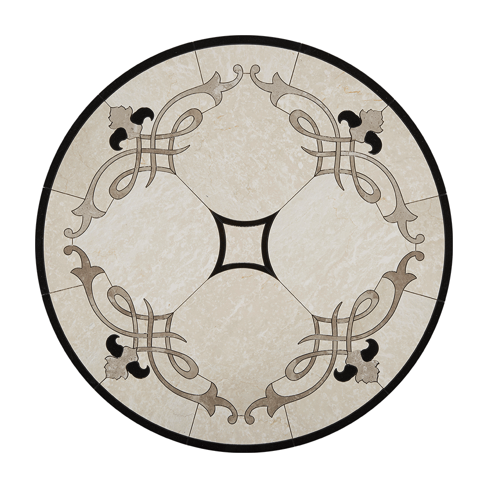 Đá hoa văn tròn 052