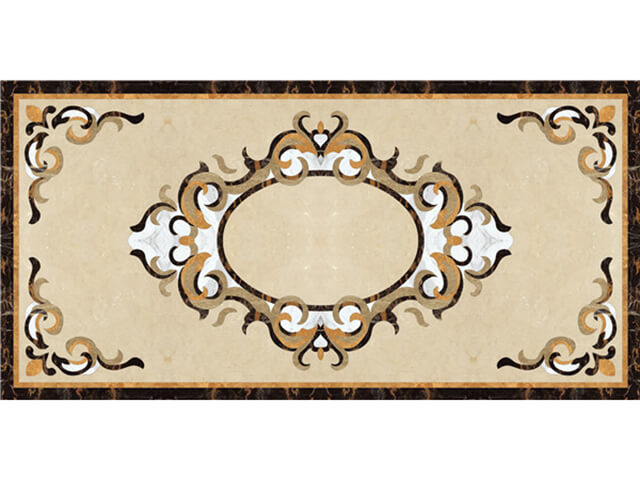 Đá hoa văn chữ nhật 029