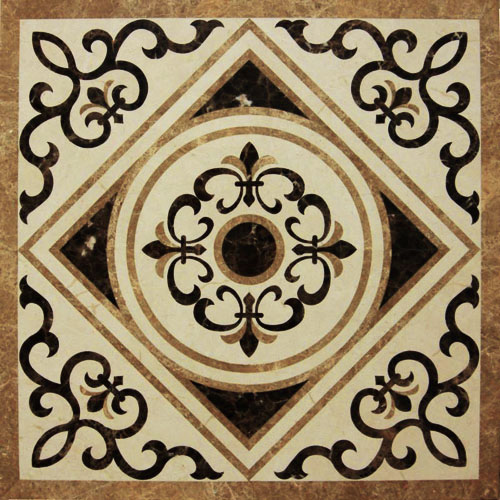 Đá hoa văn vuông 025