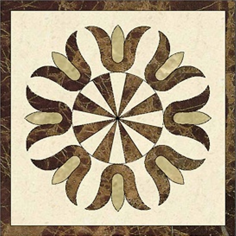 Đá hoa văn vuông 043