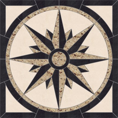 Đá hoa văn vuông 045