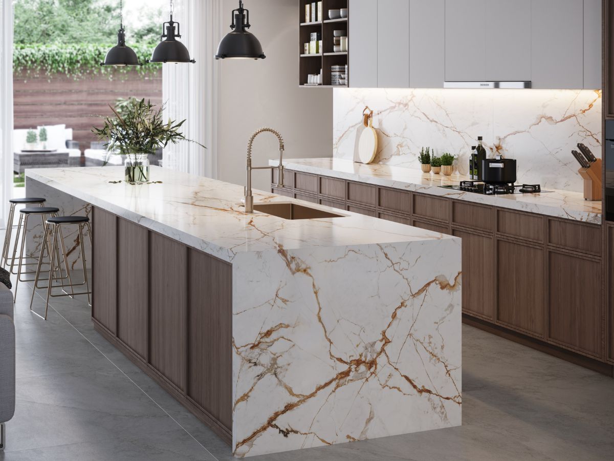 Đá Dekton ốp bếp