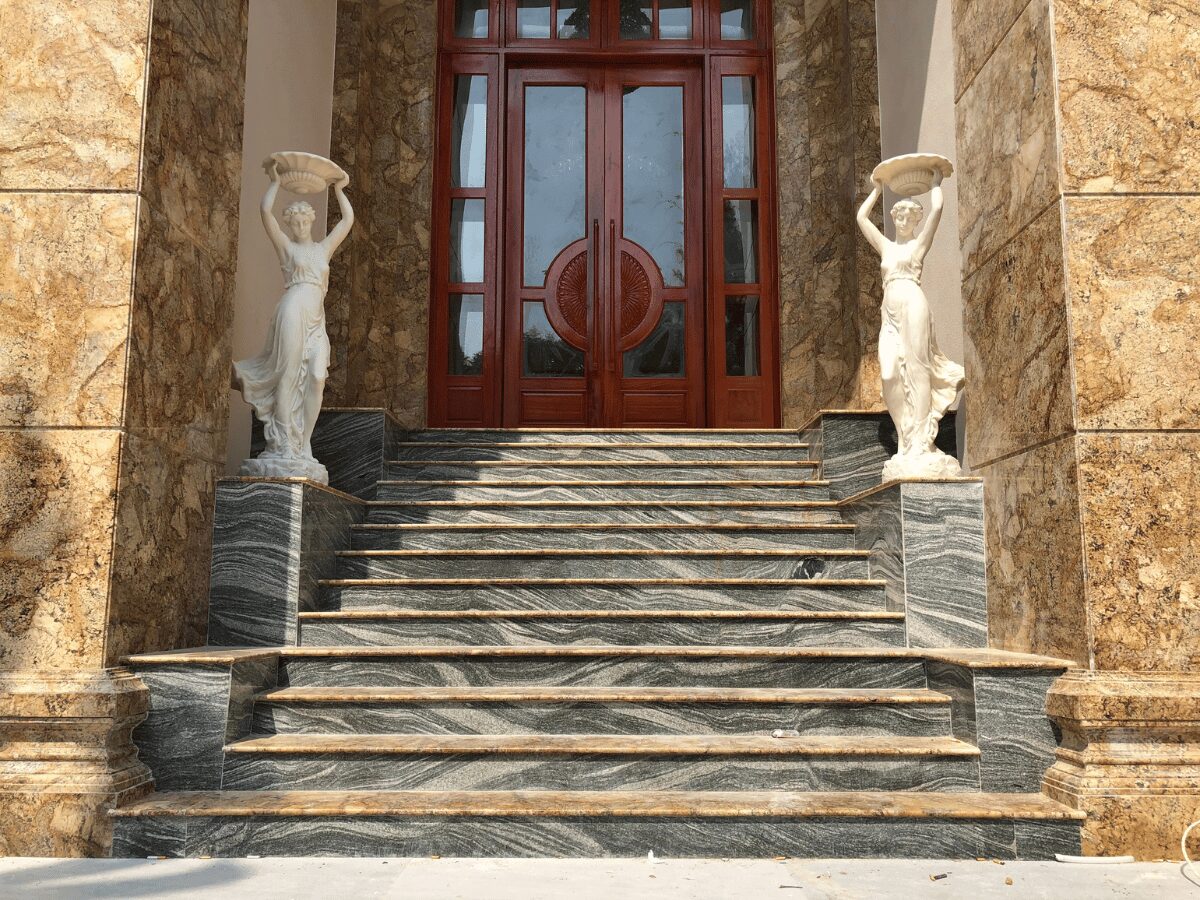 Đá tự nhiên ốp tam cấp