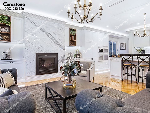 Đá Marble Statuario ốp vách trang trí