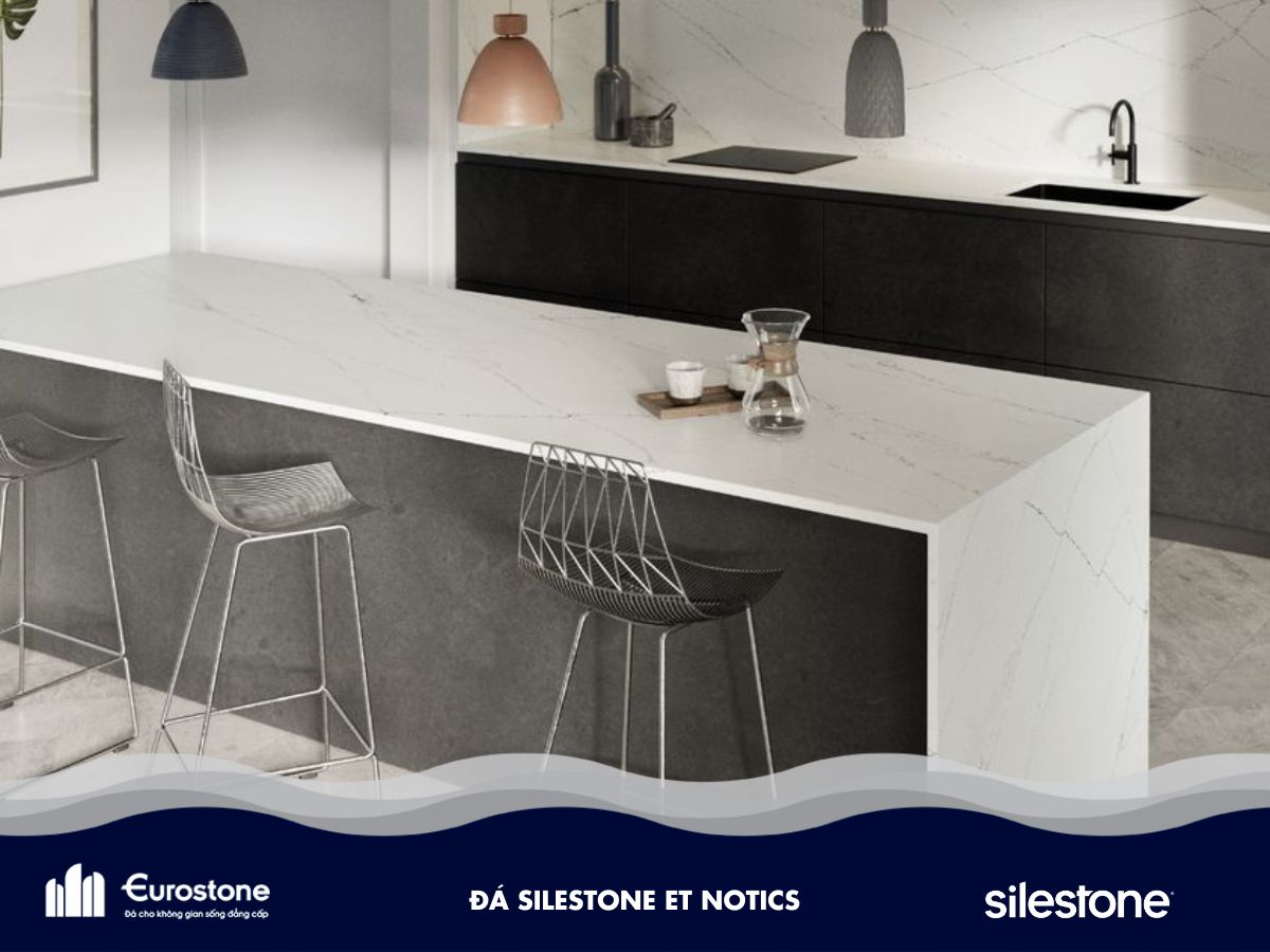 Đá Silestone Et Notics làm bàn bếp