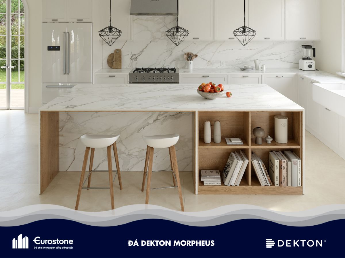 đá bếp dekton morpheus