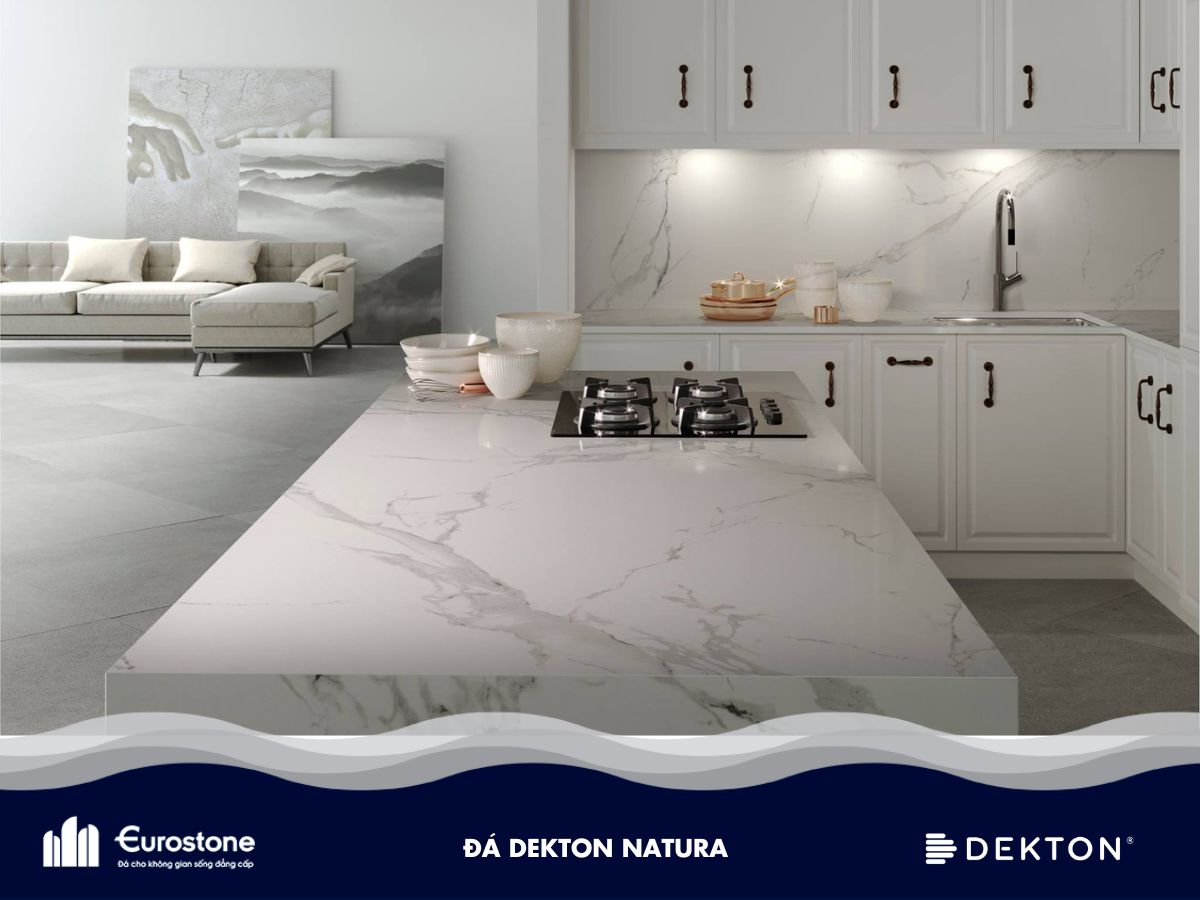 đá làm bếp dekton natura