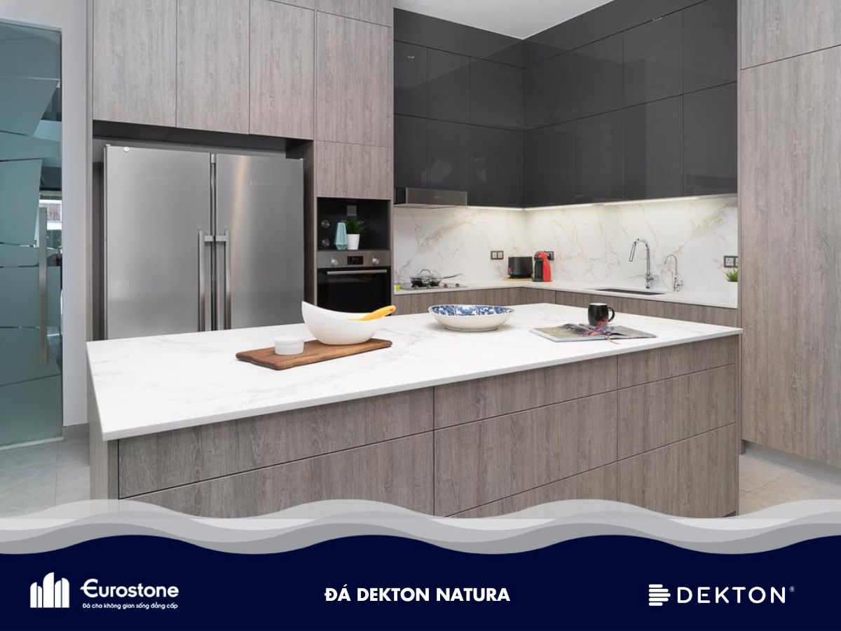 đá làm mặt bếp dekton natura