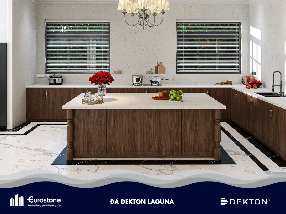 đá mặt bếp dekton laguna