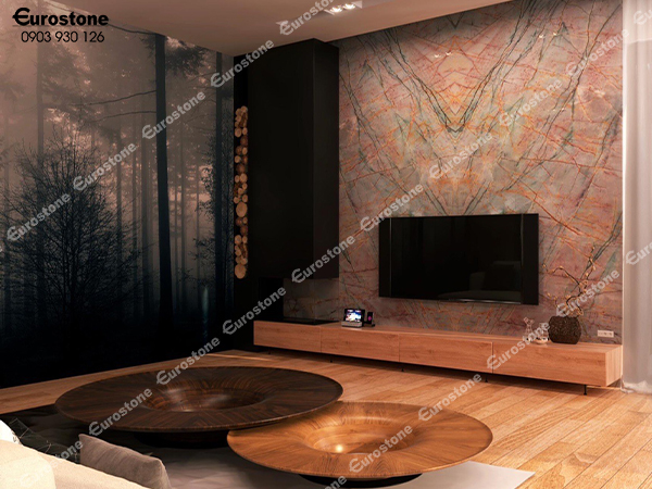 đá ốp tường thạch anh