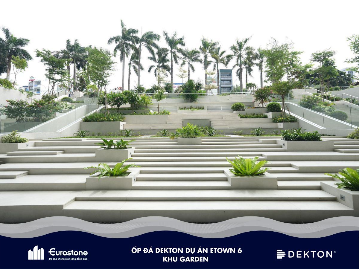 Đá ốp bệ bồn hoa